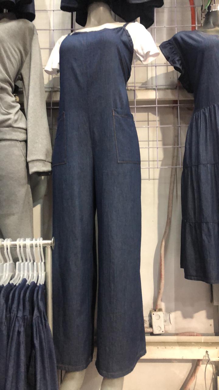 Jumper mezclilla algodón